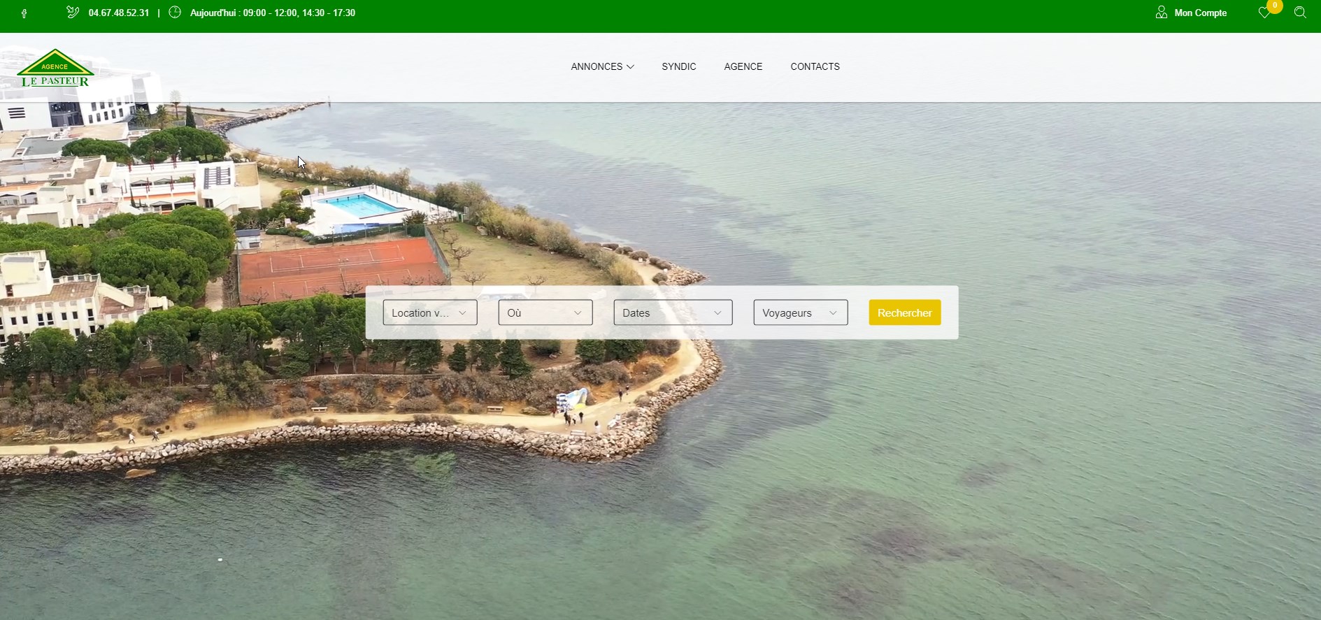 Agence immobilière Le Pasteur | Location Vacances à Balaruc les Bains