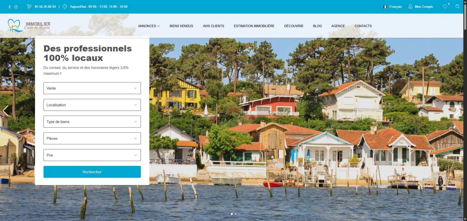 IMMOBILIER CŒUR DE BASSIN | Agence Bassin d’Arcachon